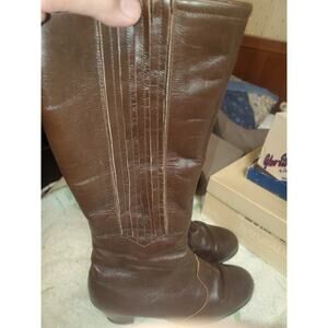 Vintage leather calf boots 7m Glov-Ett By Dodson Made in the USA